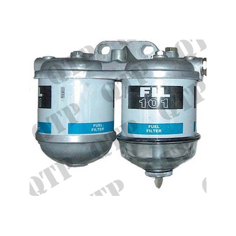 Double assemblage du filtre à essence